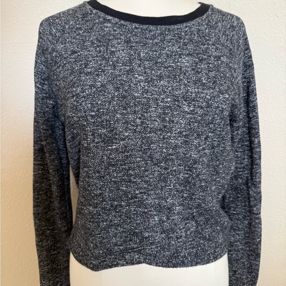 FABLETICS KEEVA HEATHER GRAY PULLOVER (sz med)